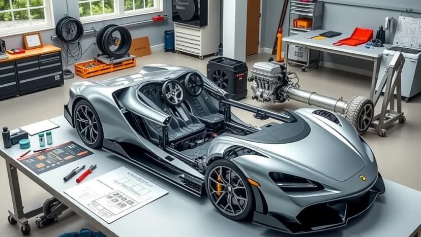 Hur bygger du din egen Lamborghini