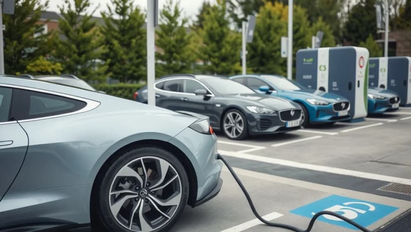 Elbilar på marknaden växer snabbt nu