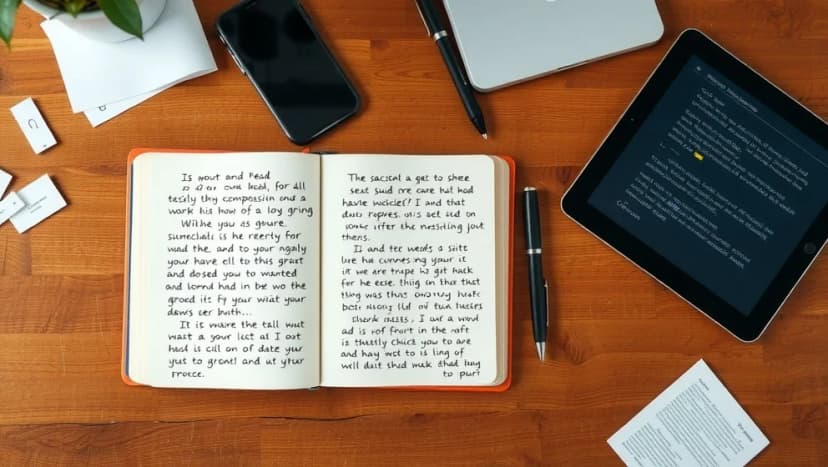 Så gör du handskriven text till digital