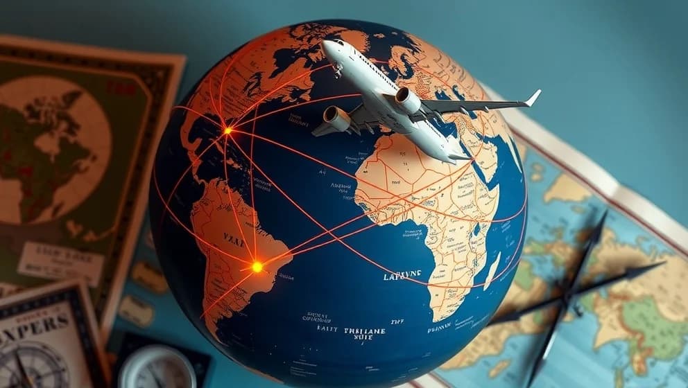 Hur lång tid tar det att flyga runt jorden