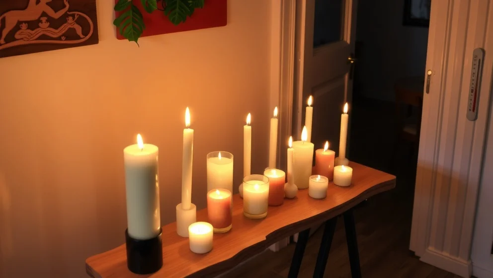 Hur många värmeljus värmer ett rum