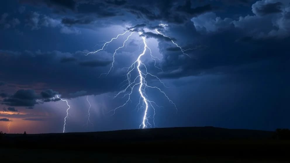 Hur många volt är det i en blixt