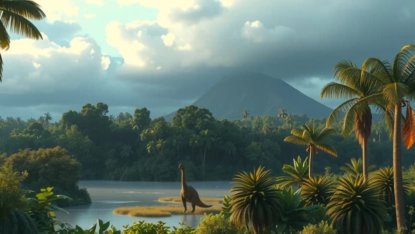 Hur såg jorden ut när dinosaurierna levde