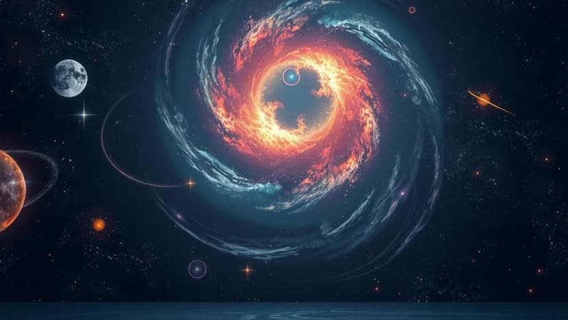 Vad är mörk materia och mörk energi