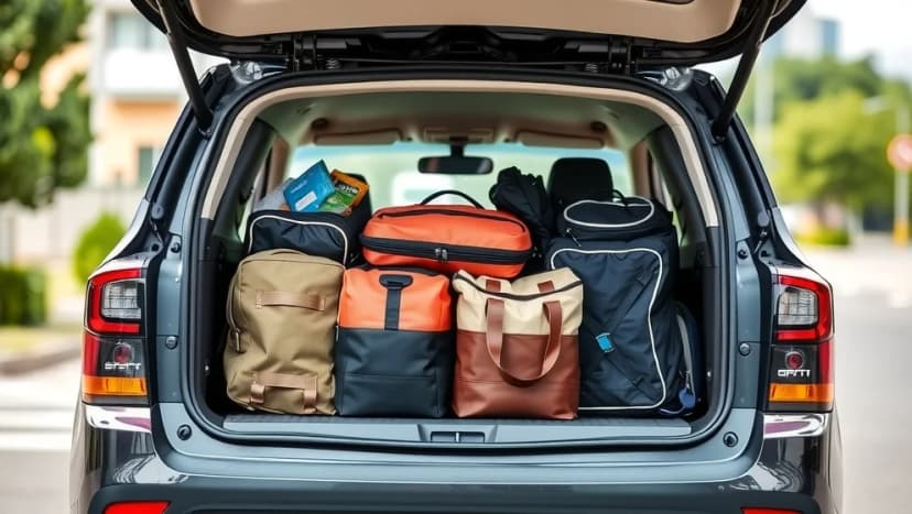 Hur stort är bagageutrymmet i Nissan Leaf