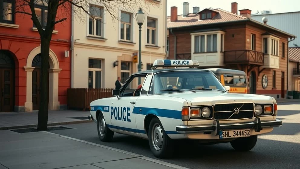 Polisbil från 70-talet som förändrade Sverige