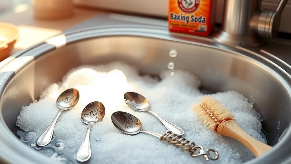 Putsa silver i diskhon hemma