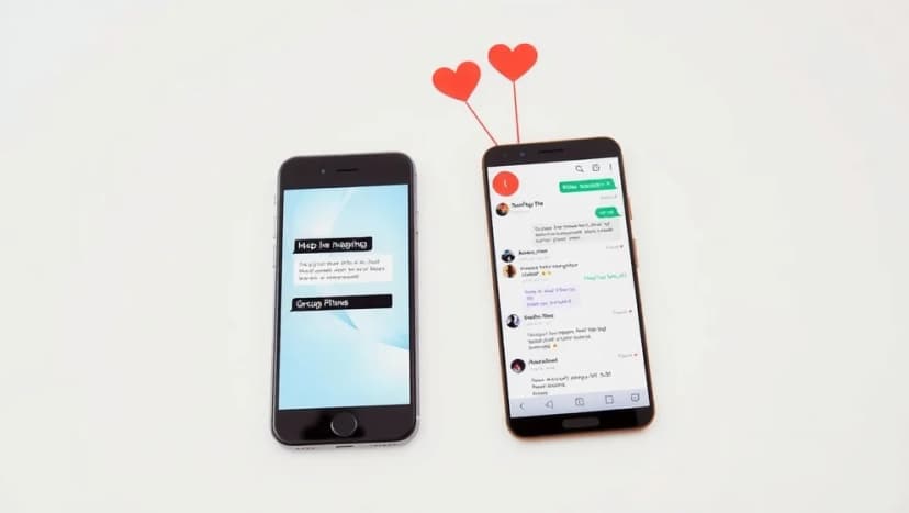 Hur skapar man SMS grupp på iPhone och Android