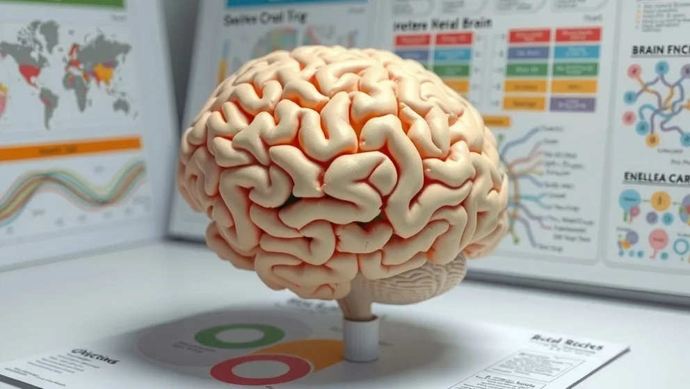 Stockholm hjärn karta visar din hjärna