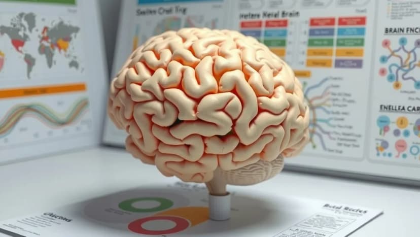 Stockholm hjärn karta visar din hjärna