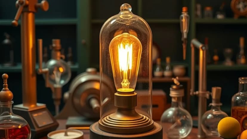 Världens äldsta glödlampa som fortfarande tänds