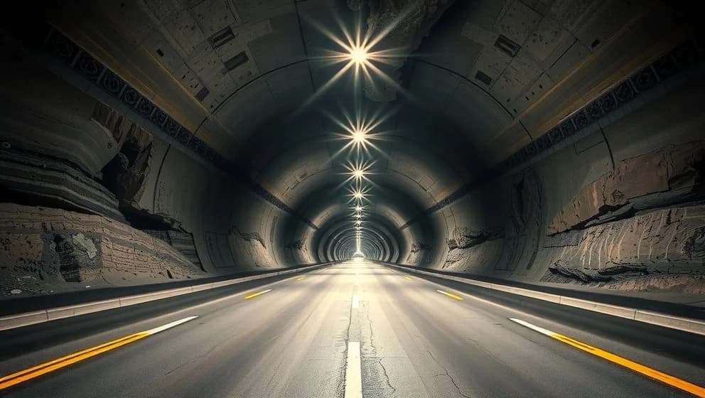 Världens längsta biltunnel ligger i Norge