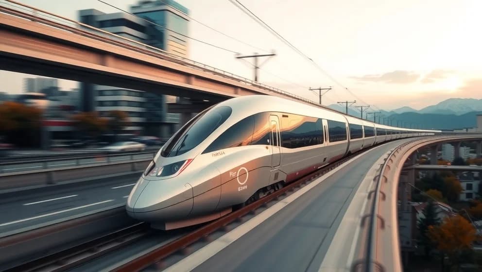 Världens snabbaste tåg i Japan