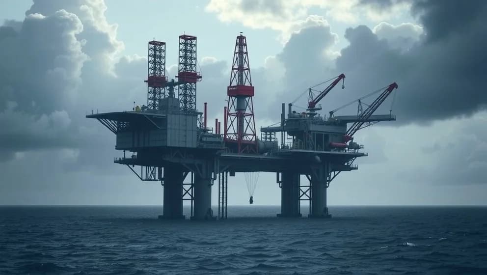 Världens största oljeplattform på havets botten