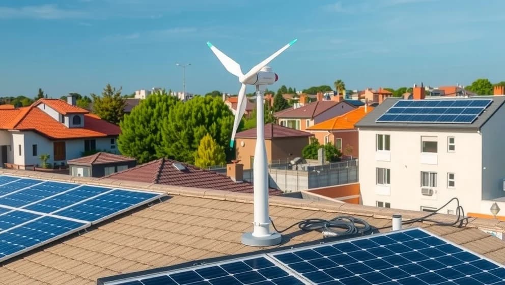 Vindturbin på taket lönar det sig