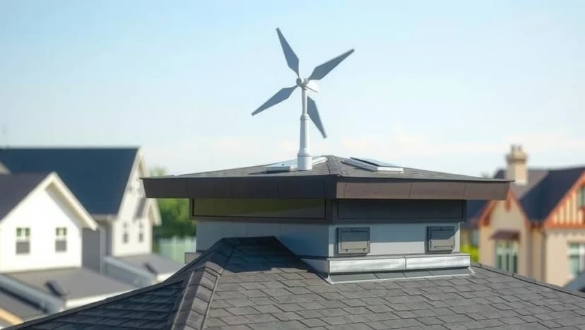 Vindturbin på taket lönar det sig